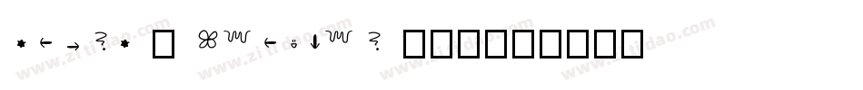 signs - zeichen 2.0字体转换